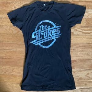The Strokes concert tee fitted size small